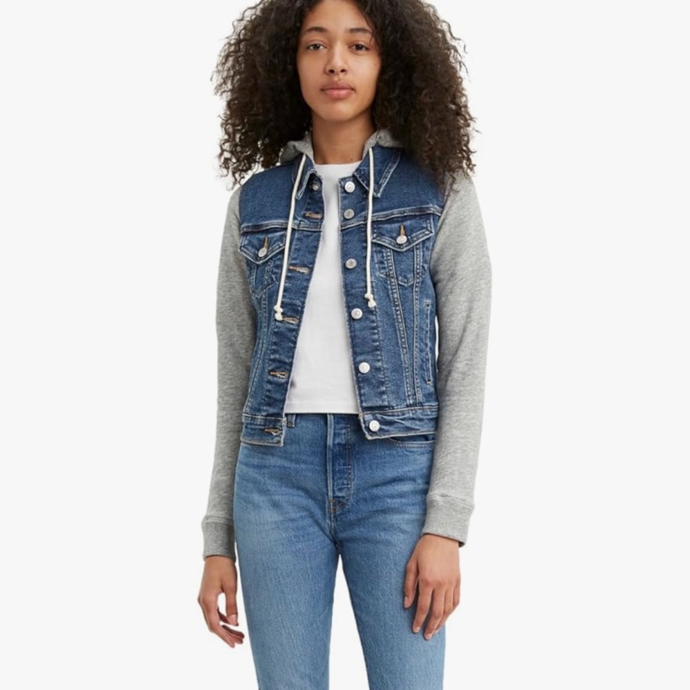 Levi's Women's New Hybrid Original Trucker Jacket NWT Size M